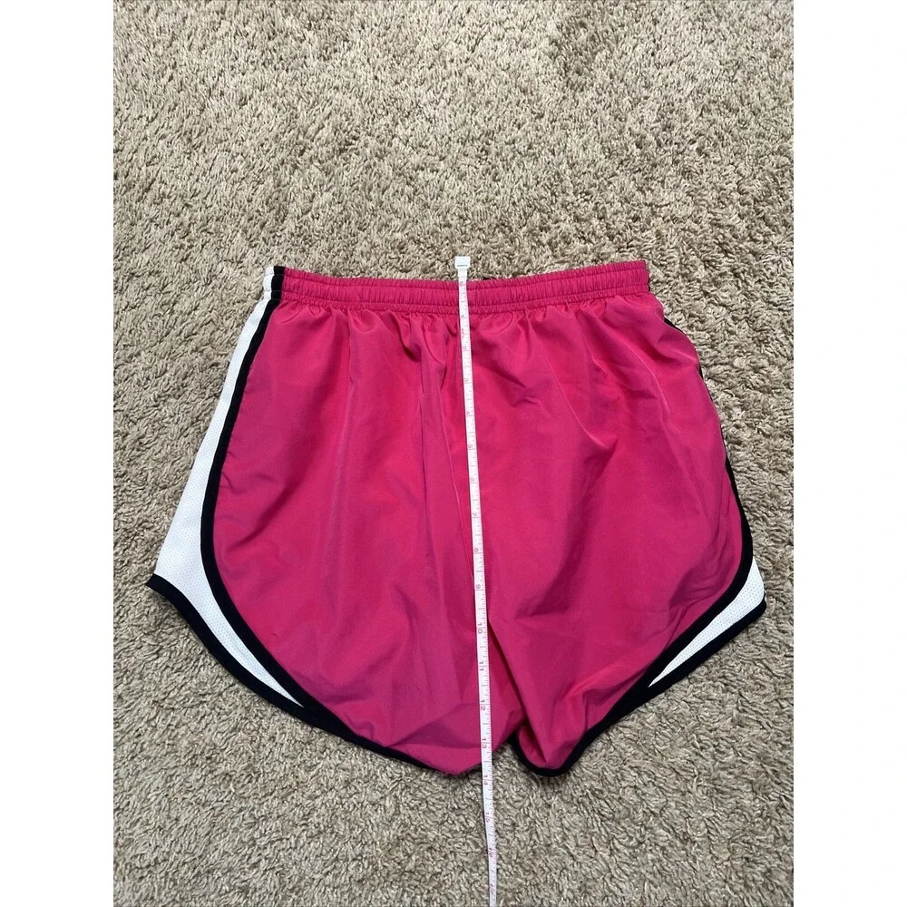Nike Dri Fit Women's Lined Running Shorts Pink Sz Small